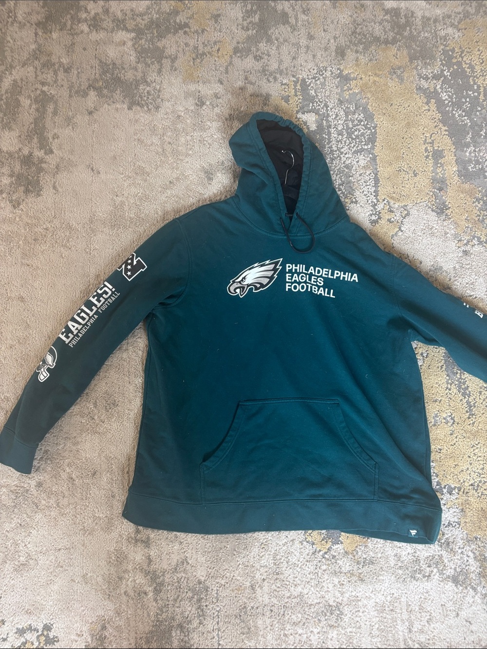 Fanatics Philadelphia Eagles Teal Pullover Hoodie